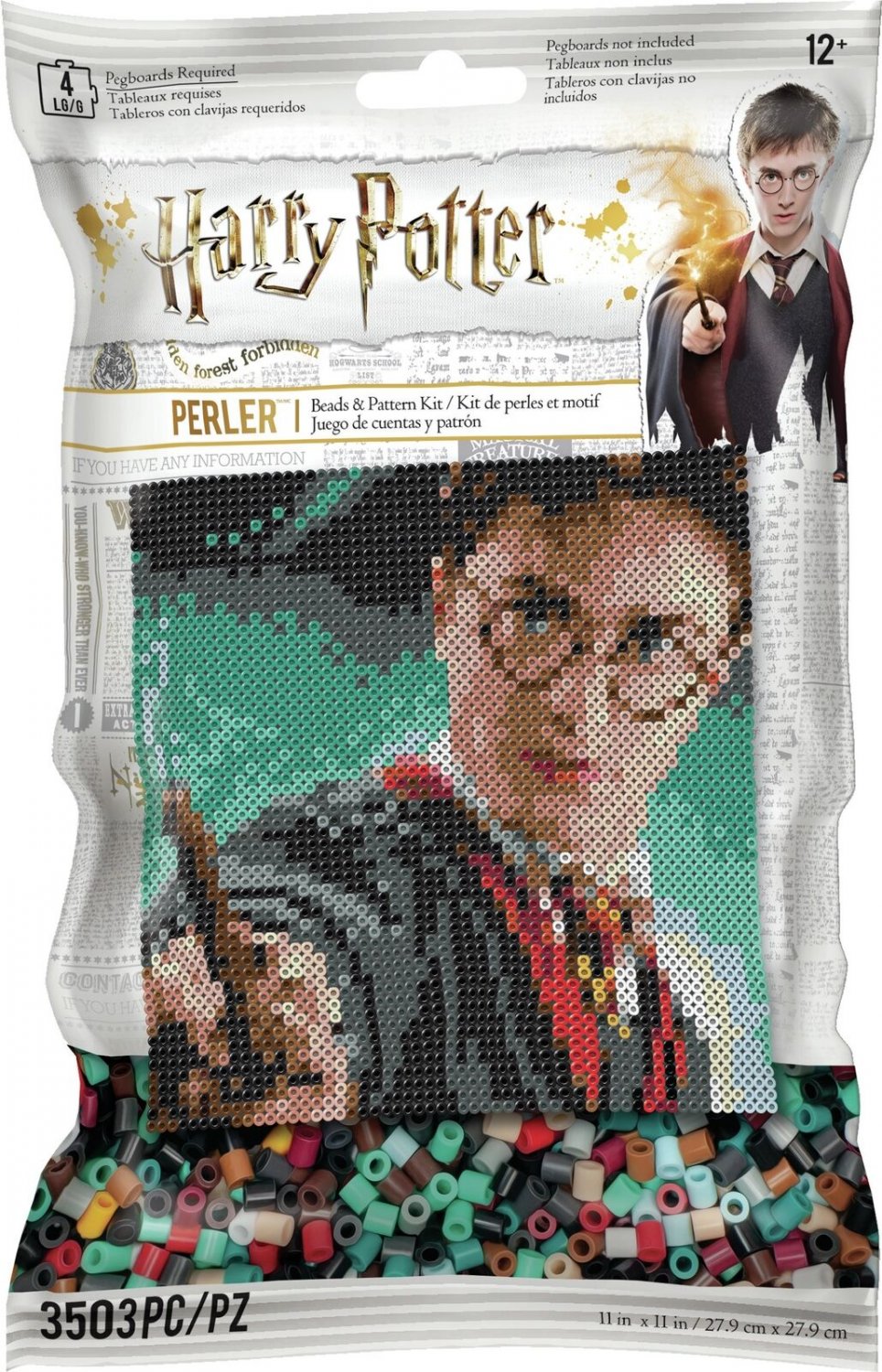 Perler Pattern Bag-Harry Potter