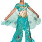 Disguise Jasmine Teal Deluxe Girl's Costume, Medium(7-8)