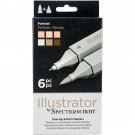 Crafters Companion Spectrum Noir Illustrator Twin Tip Markers Portrait