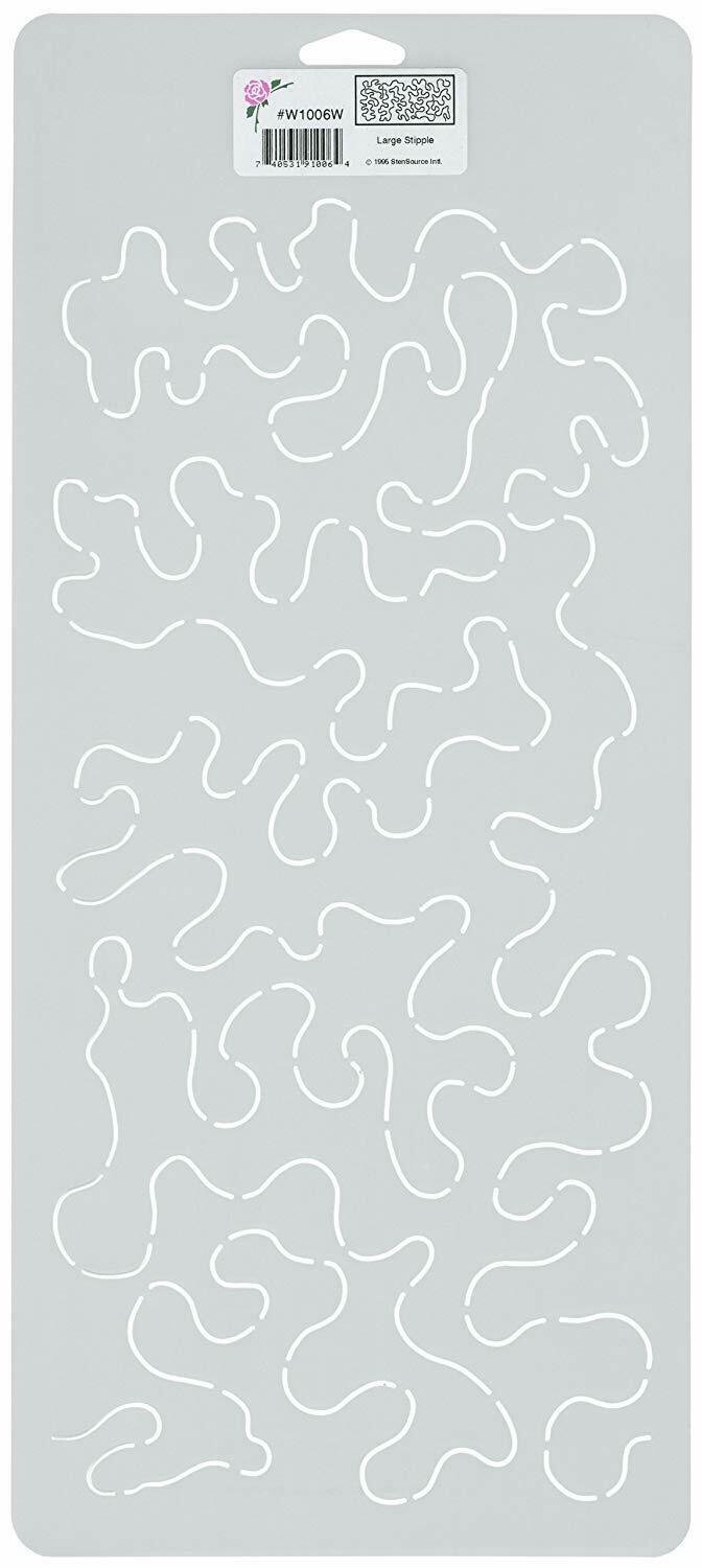 Sten Source Quilt Stencils-Overall Design 8"X18"