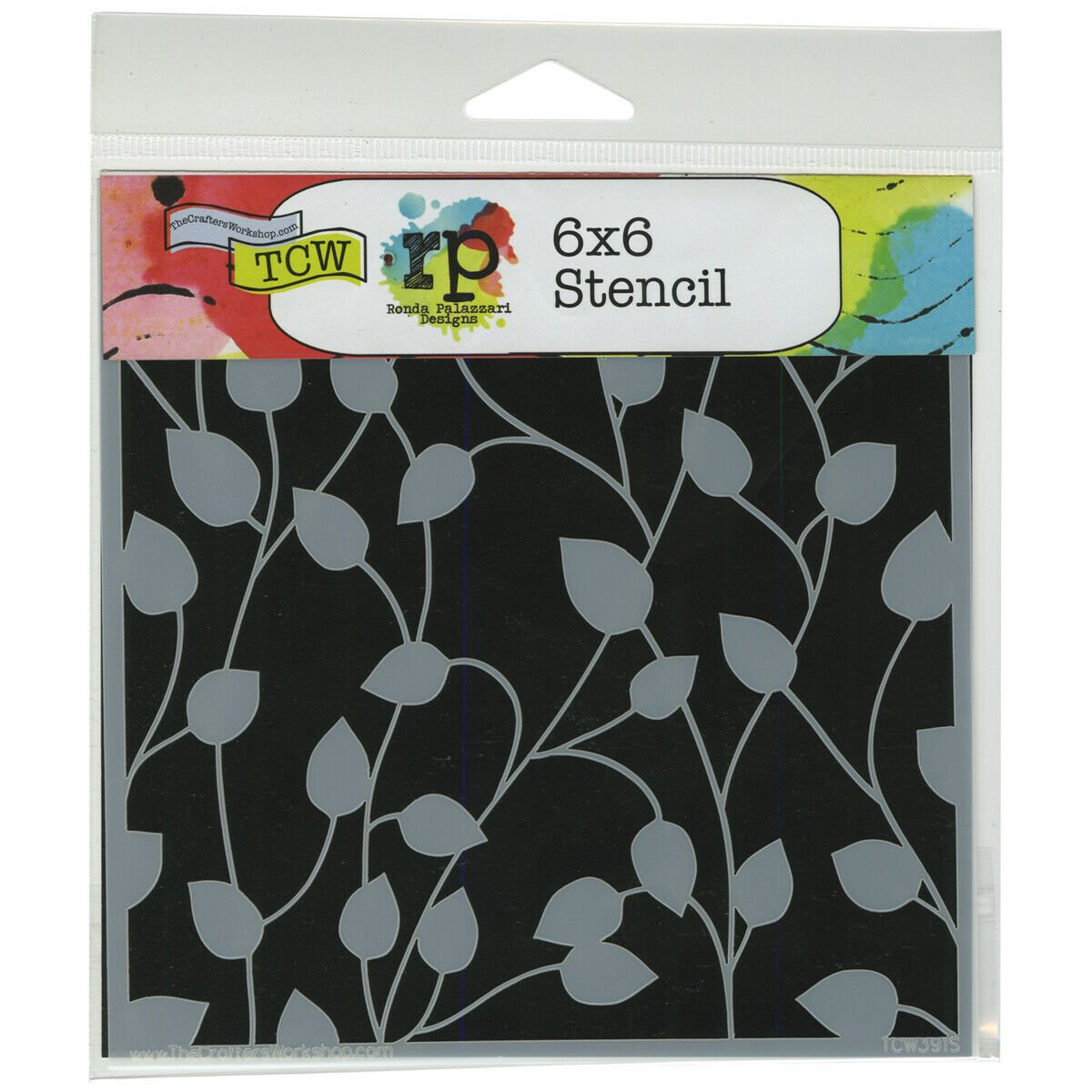 Crafter'S Workshop Template 6"X6"-Climbing Vine