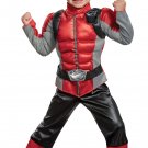 Disguise Red Ranger Beast Morpher Toddler Muscle Costume, (4-6)