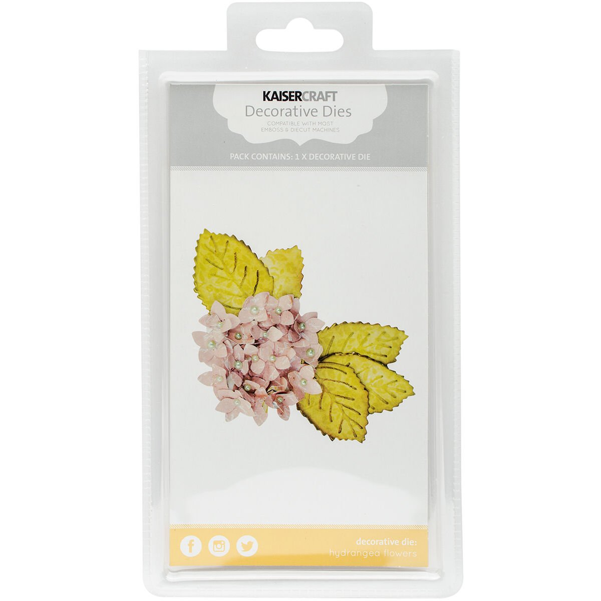 Kaiser Craft Decorative Dies Hydrangea Flowers