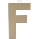 Darice Paper Mache Letter F 8 X 5.5 Inches