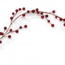 Darice Christmas Garland Berry 6 Feet Burgundy