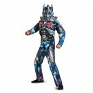 Disguise Boys Optimus Prime Movie Classic Muscle Costume  Blue  Large (10-12)