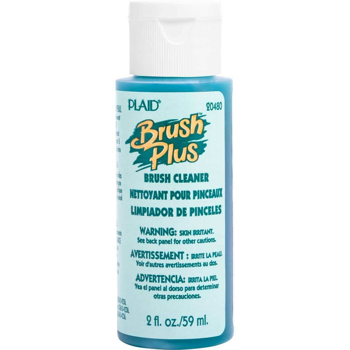Plaid Plus Brush Cleaner 2Oz