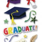 Darice Jolees Boutique Dimensional Stickers Graduation