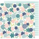 American Craft Saturday Collection 12 X 12 Double Sided Paper Uptown