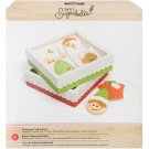 American Crafts Sugar Belle Quad Cookie Box Holiday