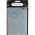 Darice Embossing Folder Flower Frenzy Centered 5 x 7 Inches