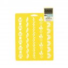 Plaid Delta Creative Stencil Mania Stencils, 7 By 10-Inch, Trim Designs