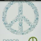Me And My Big Ideas Removable Laptop Sticker Peace Love