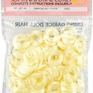 Darice Curly Doll Hair 0.5 oz Lemon Blonde