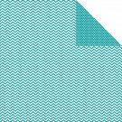 Simple Stories Snap Color Vibe Collection Paper 12"x 12" Peacock