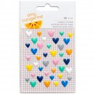 American Crafts Finders Keepers Collection Enamel Hearts