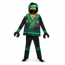 Disguise Lloyd LEGO Ninjago Movie Deluxe Costume Green Large (10-12)