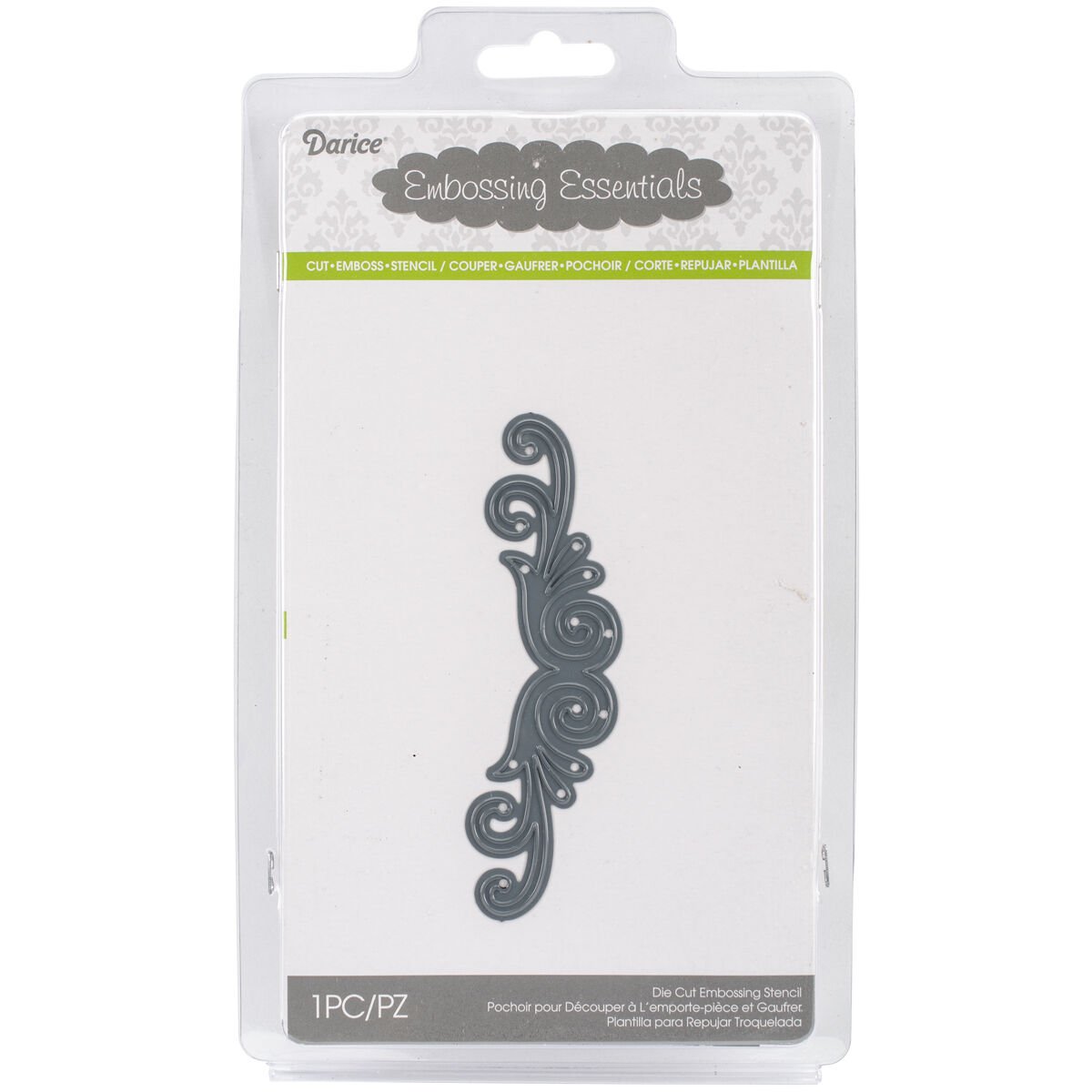 Darice Embossing Essentials Dies Sy mmetrical Swirl