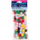 Darice Acrylic Pom Poms Multi 0.25 Inches