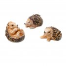 Darice Yard and Garden Minis Hedgehogs Resin 1.25 Inches