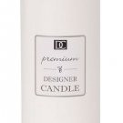 Darice Pillar Candle White Linen Scented 2.8 X 8.8 Inches