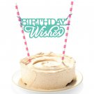 Sizzix Where Women Cook Birthday Wishes Cake Topper Thinlits Die
