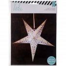 American Crafts Heidi Swapp Paper Lanterns Medium 5 Pot White