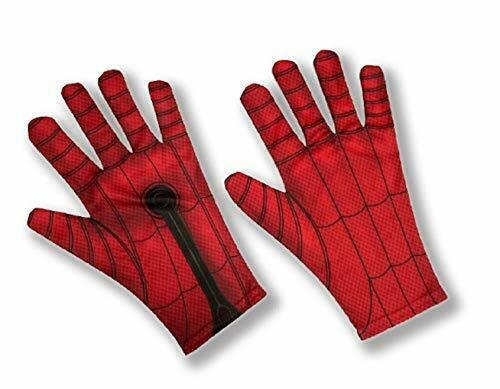 Rubie's Marvel Spider-Man Far From Home Adult Costume Gloves, Black/Red