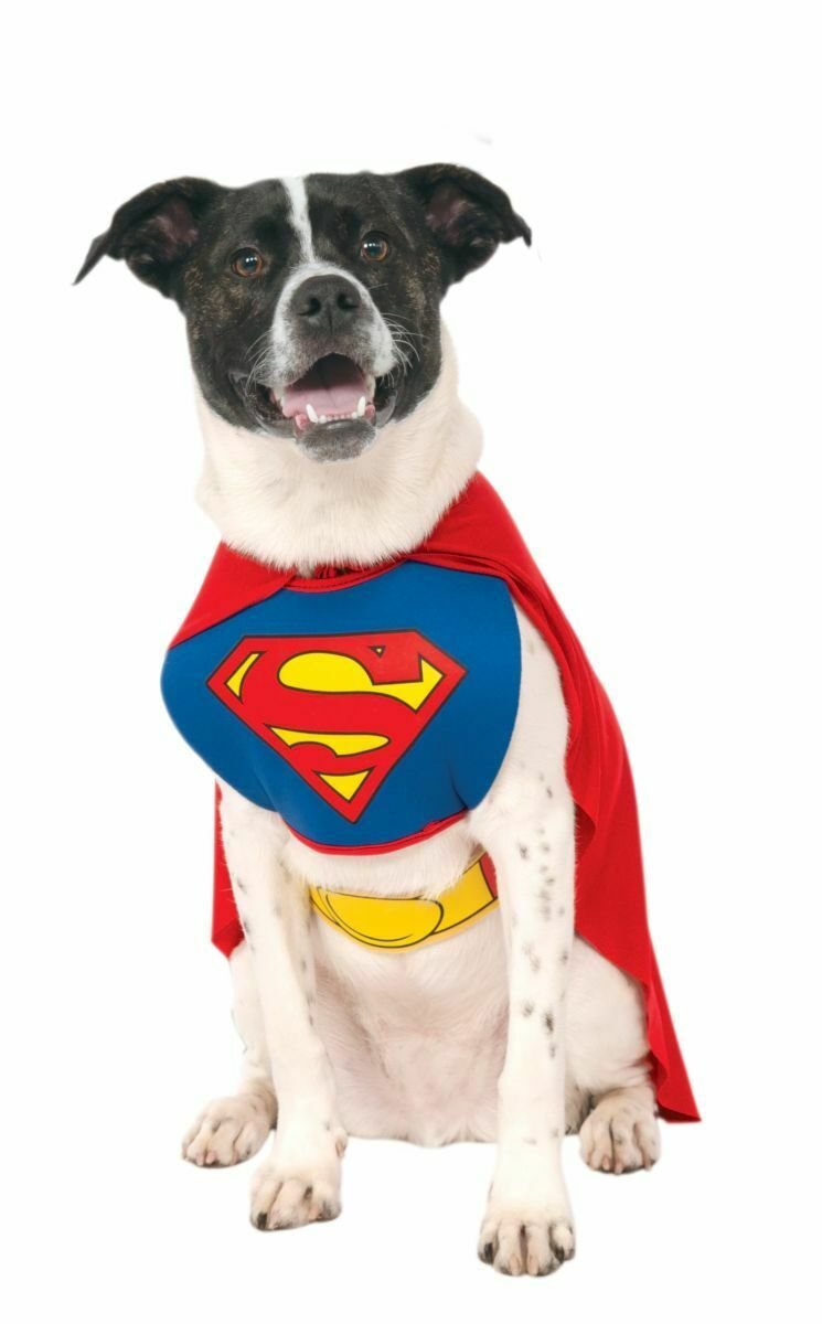 Rubies Classic Without Arms Pet Superman Costume Small