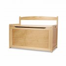 Melissa & Doug Wooden Toy Chest - Honey, Blonde