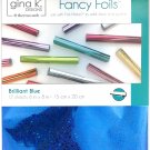 Gina K Designs Fancy Foil 6 X8 12/Pkg-Brilliant Blue Holographic
