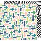 American Craft Saturday Collection 12 X 12 Double Sided Paper Manhattan