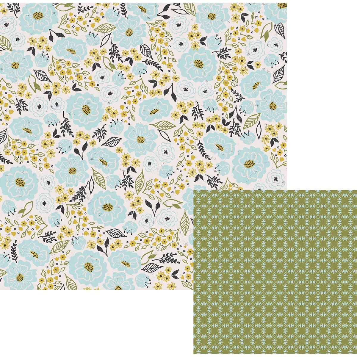 American Crafts  High Five Collection 12X12 Double Sided Paper Wild