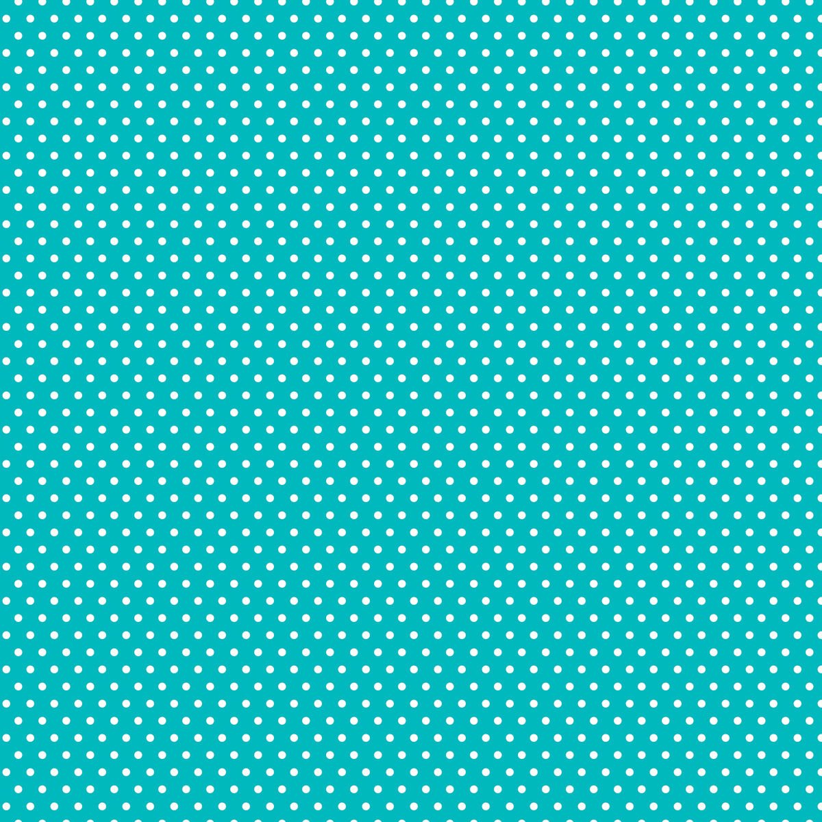Core'dinations Core Basics Patterned Cardstock 12"X12"-Teal Small Dot