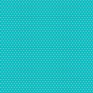 Core'dinations Core Basics Patterned Cardstock 12"X12"-Teal Small Dot