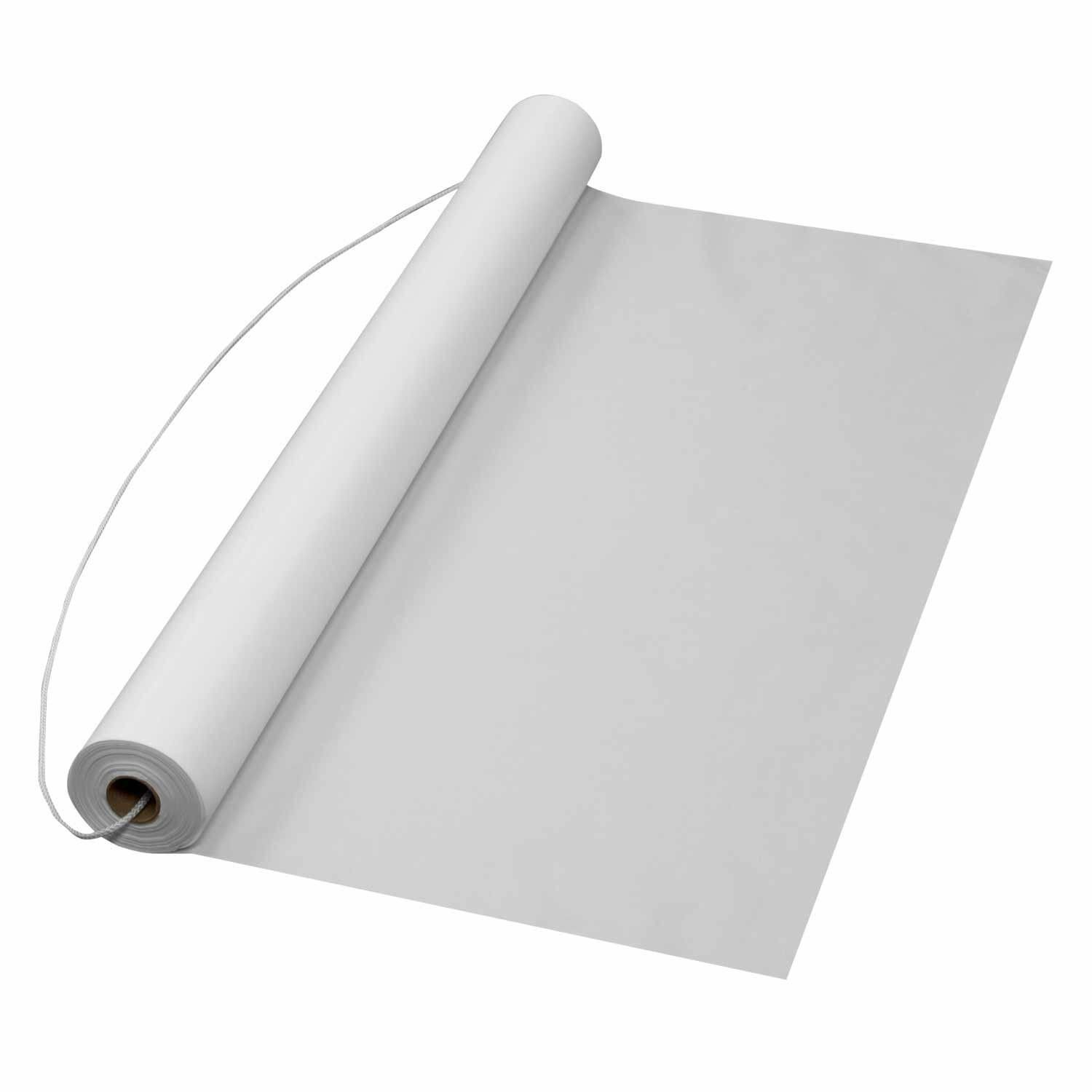 Darice Aisle Runner Poly Linen White 50 feet