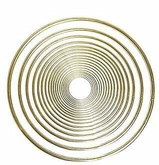 Pepperell Brass Ring 7 Inches