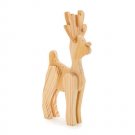 Darice Wood Reindeer - Standing - Dimensional - Unfinished - 6 inches