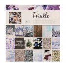 American Crafts Holiday Single Sided Paper Pad Twinkle