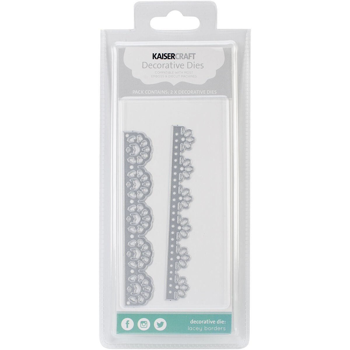 Kaiser Craft Lacey Borders Decorative Dies