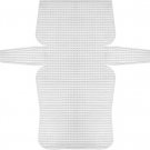 Darice Plastic Canvas Shape Clutchbag 13 X 14 Inches Clear