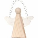 Darice Wood Angel Cutout with Wire - 4-1/2-Inch