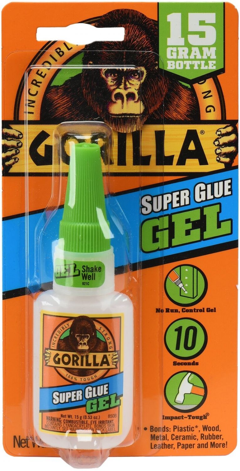 Gorilla Super Glue Gel -.53Oz