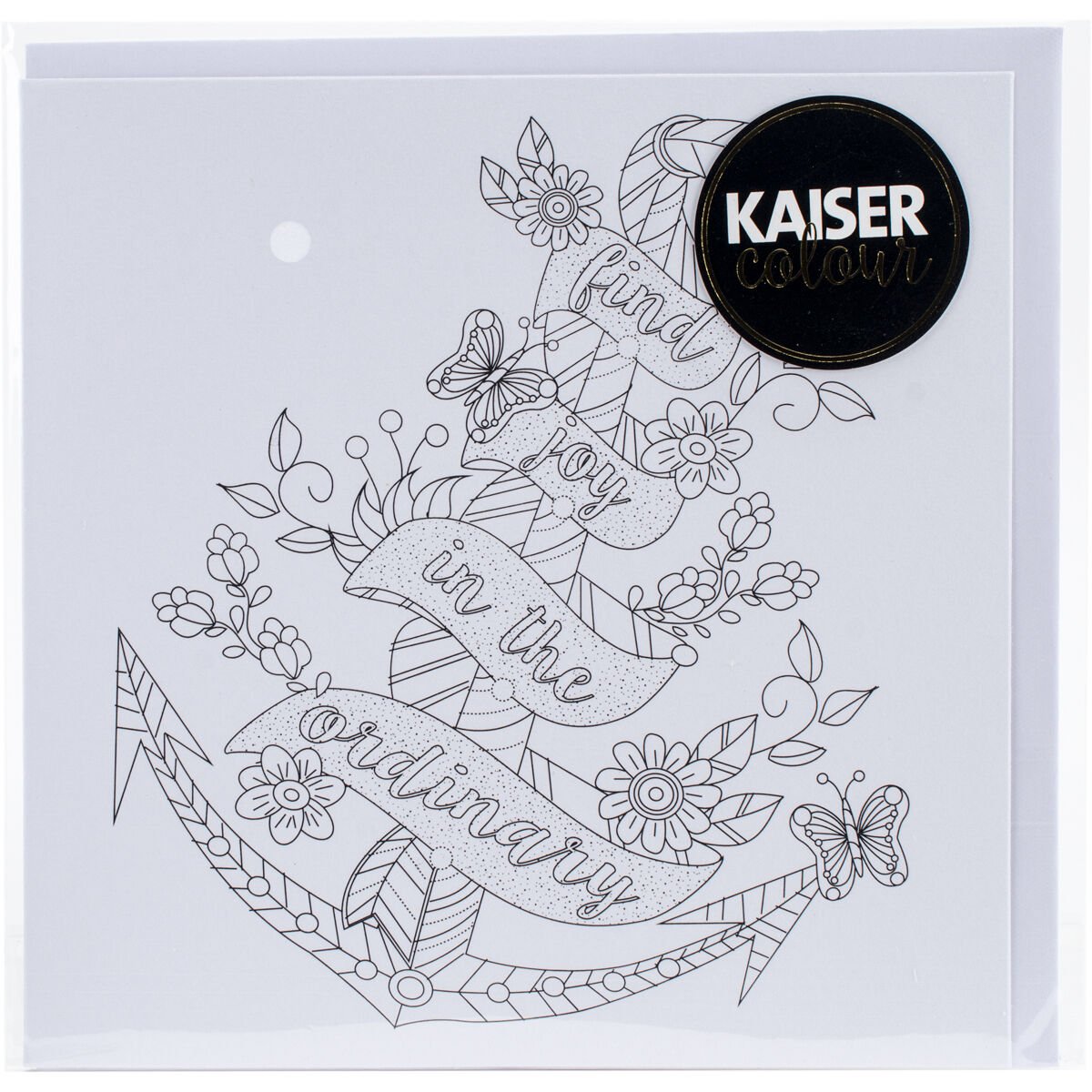 Kaiser Craft Kaiser Colour Gift Card with Envelope Anchor