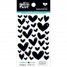 Bella Blvd Illustrated Faith Enamel Hearts Black Eyed Pea