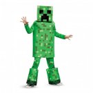 Disguise Creeper Prestige Minecraft Boys Costume Green Small (4-6)