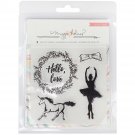 American Crafts Maggie Holmes Gather Acrylic Stamp