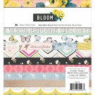 American Crafts Crate Paper Bloom Collection 6X6 Paper Pad