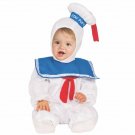 Rubie's Baby Classic Ghostbusters Ez-on Stay Puft Romper Costume, Toddler(3T-4T)