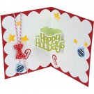 Sizzix Happy Holidays 3D Drop Ins Sentiment Thinlits Die